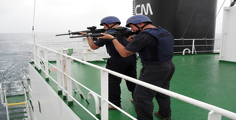 gemilerde silahlı güvenlik